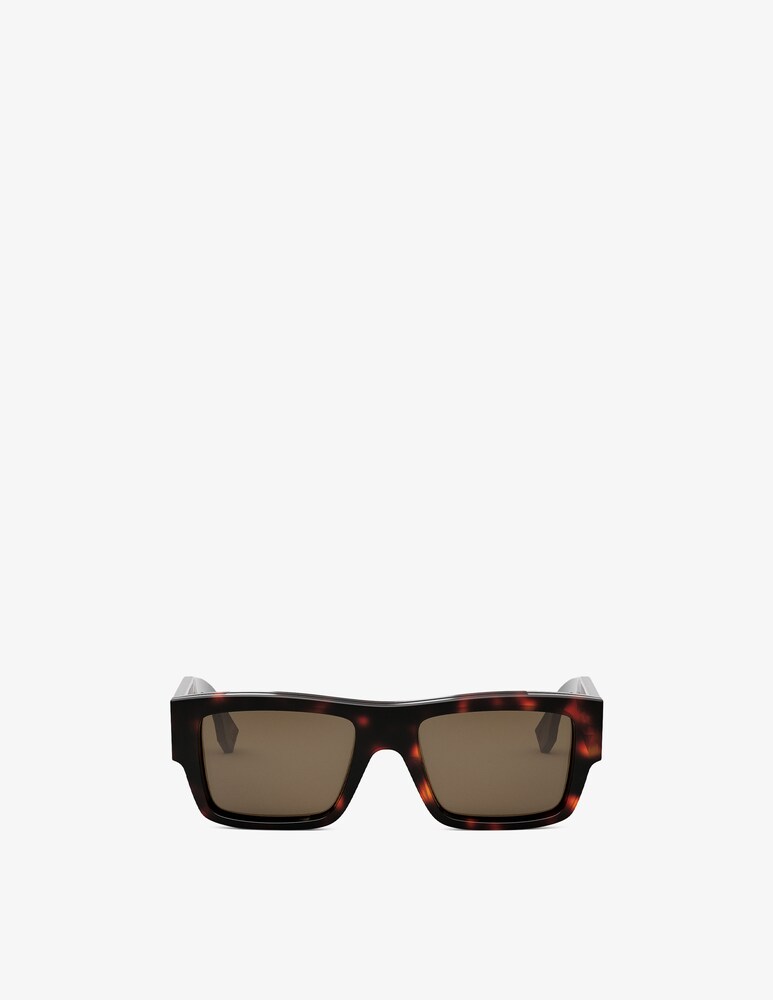 Fendi Occhiali da sole squadrati FE40118I