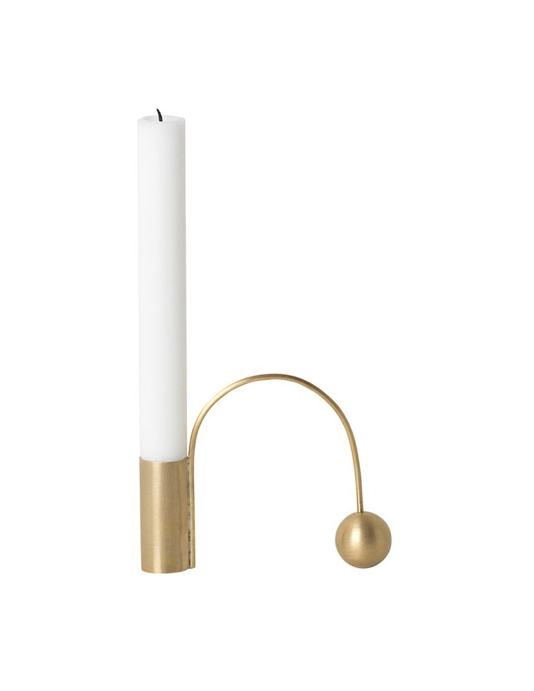 Ferm Living Balance Portacandele - Brass