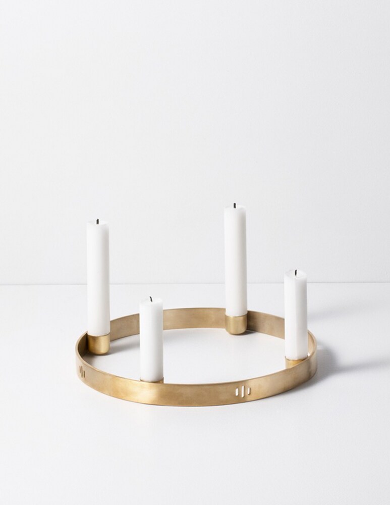 Ferm Living Balance Portacandele - Brass