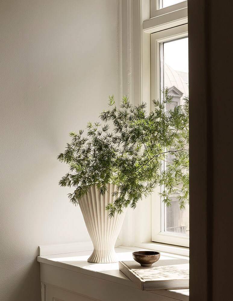 Ferm Living Fountain Vaso - Panna