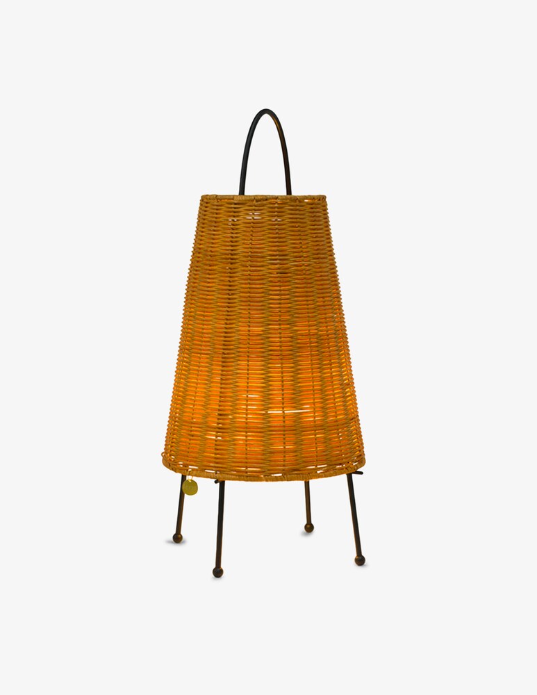 Ferm Living Porti Lampada In Rattan