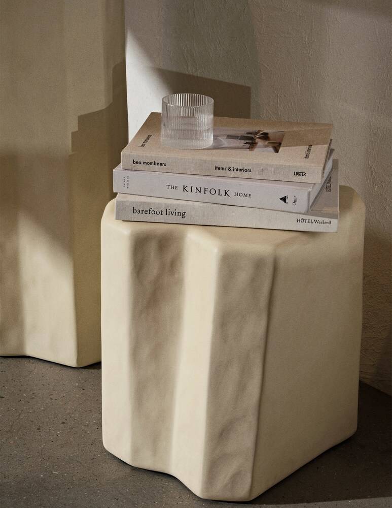 Ferm Living Ripple Bicchieri Bassi Set 4 Pz - Trasparenti