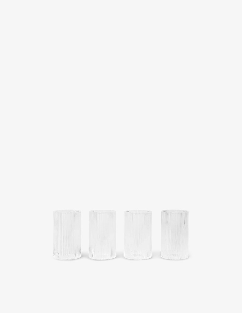 Ferm Living Ripple Verrines Set 4 Pz - Trasparenti
