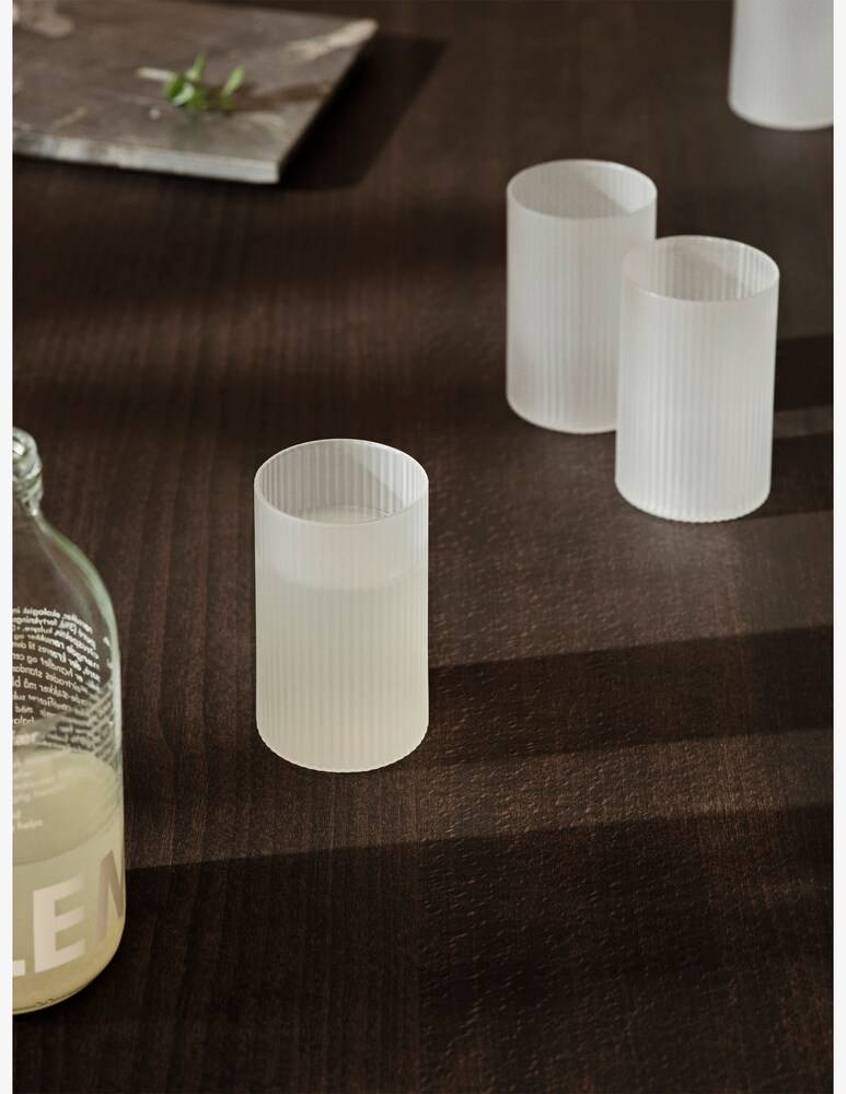 Ferm Living Ripple Verrines - Set Da 4 - Satinato