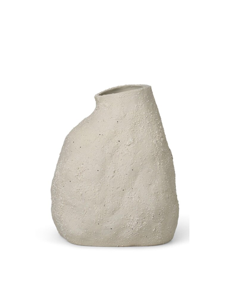 Ferm Living Vulca Vaso Medium - Panna