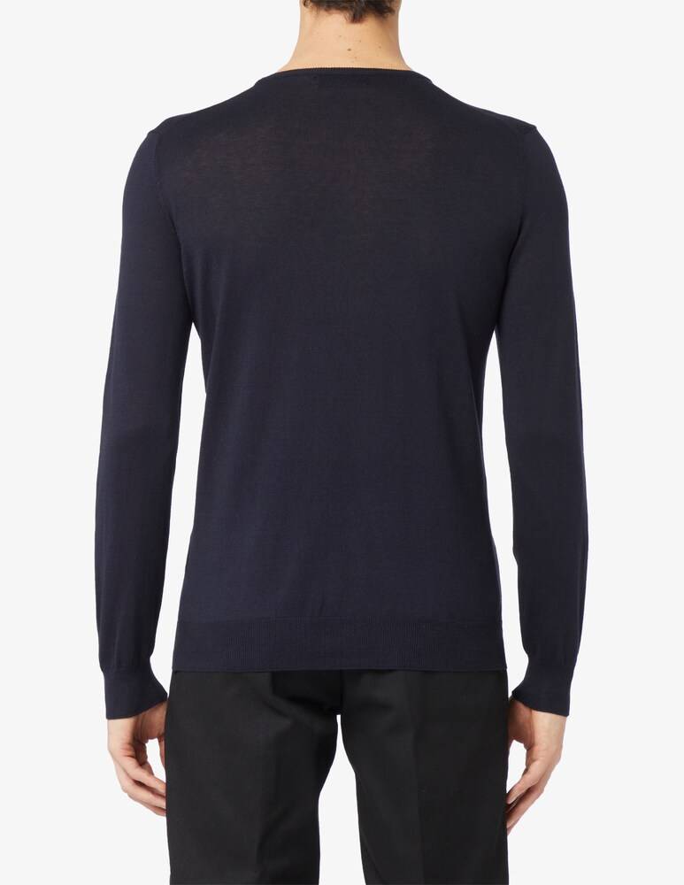 Ferrante Maglia Girocollo Cotone E Seta F14