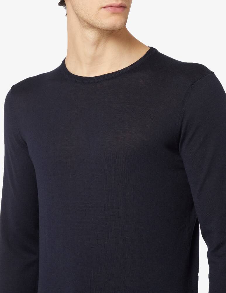 Ferrante Maglia Girocollo Cotone E Seta F14