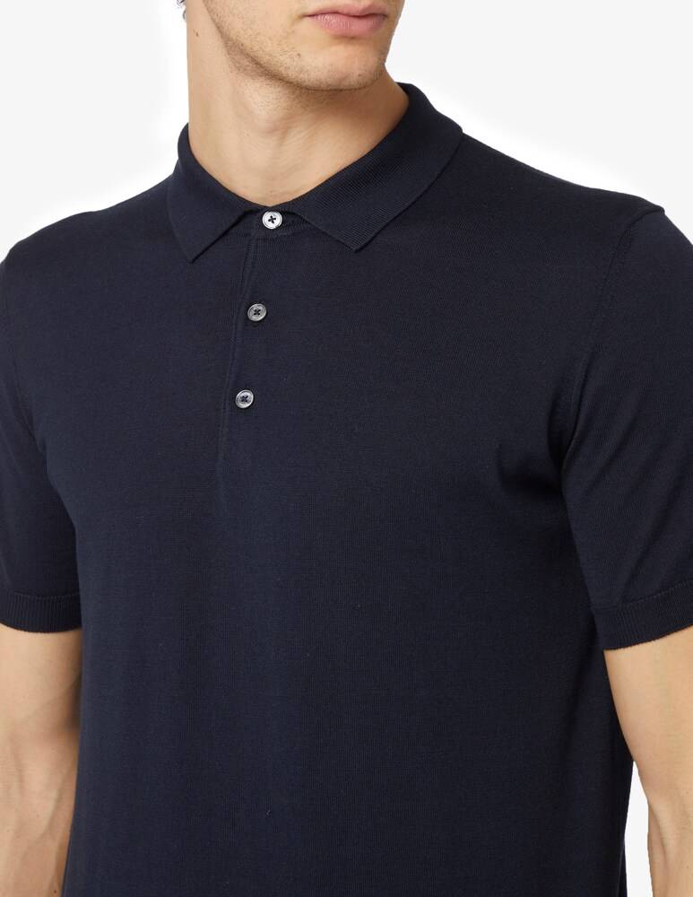Ferrante Polo Cotone E Seta F14