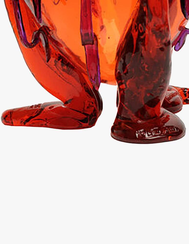 Fish Design Clear Special Vaso (Sp. Edition Purple Rain) - Rosso