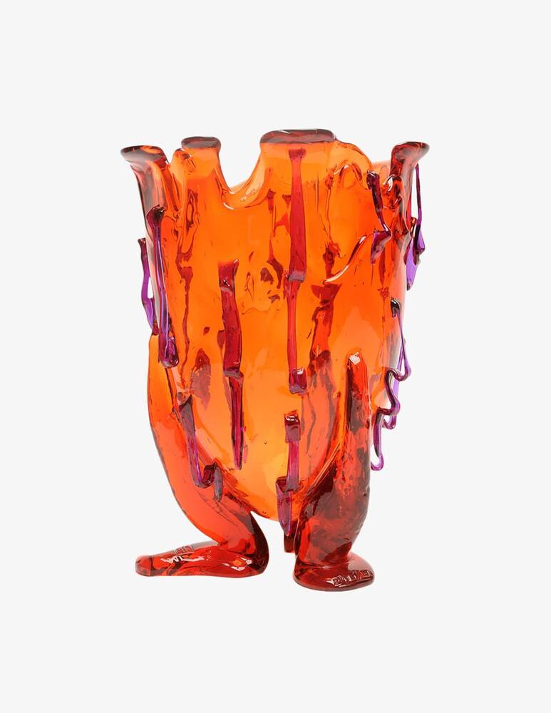 Fish Design Clear Special Vaso (Sp. Edition Purple Rain) - Rosso