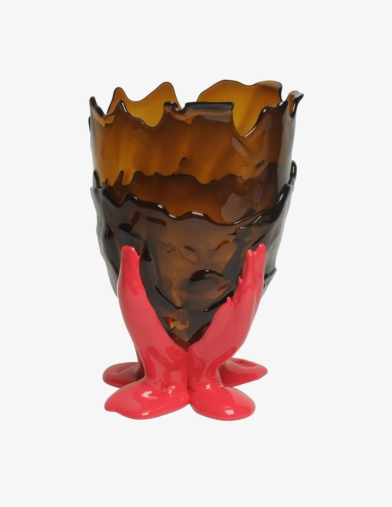 Fish Design Clear Vaso - Marrone