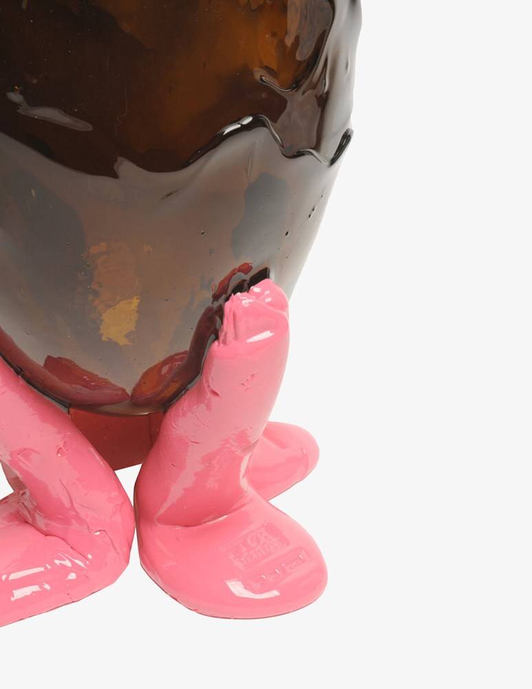 Fish Design Clear Vaso - Marrone
