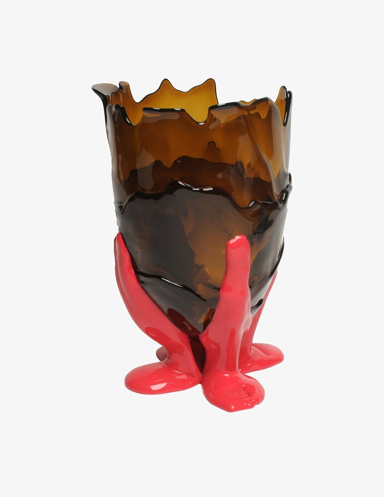 Fish Design Clear Vaso - Marrone