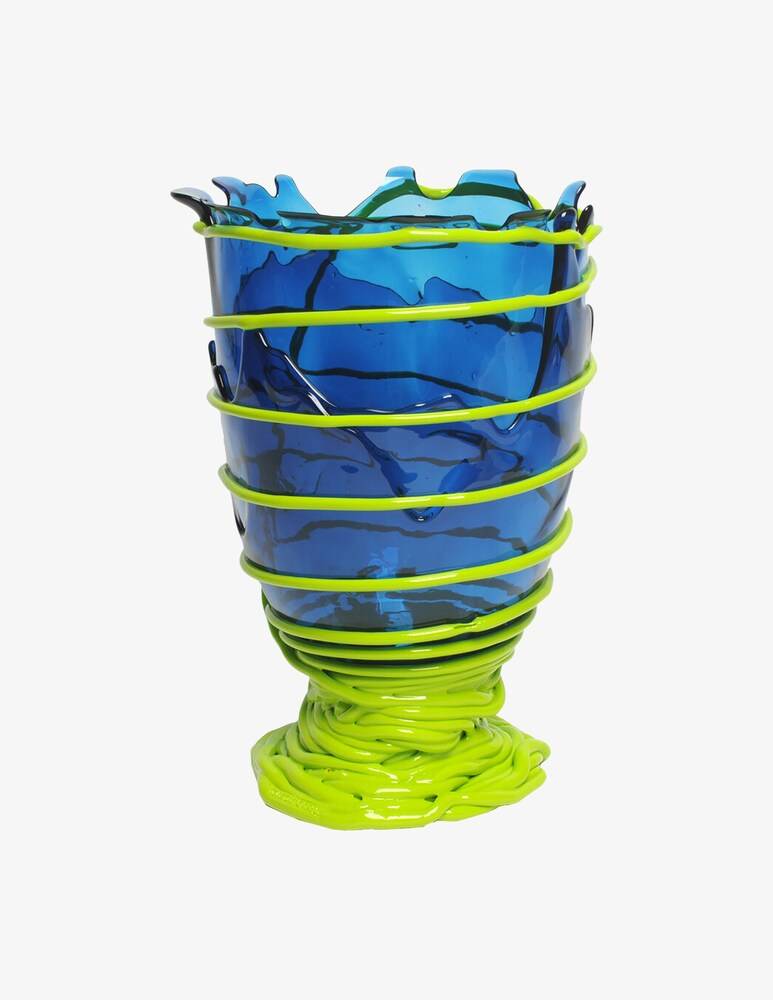 Fish Design Pompitu II Vaso - Blu