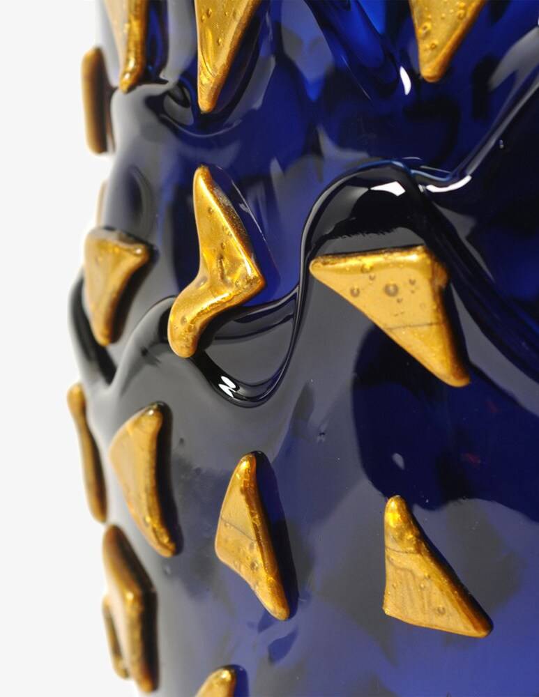 Fish Design Rock Vaso - Blu