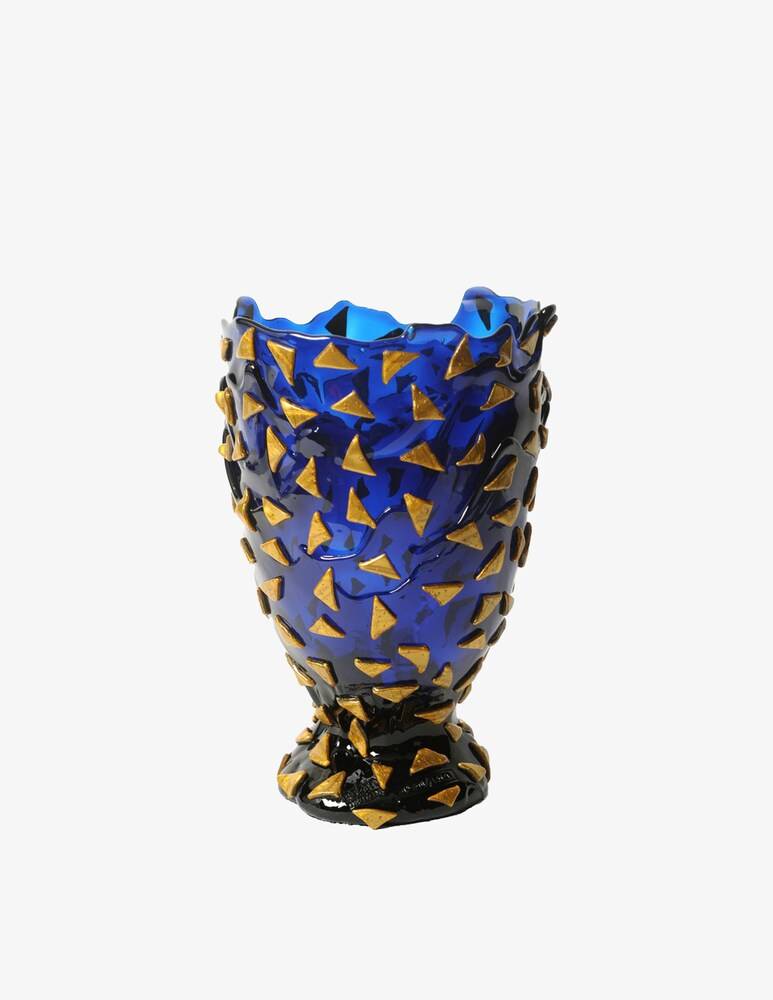 Fish Design Rock Vaso - Blu