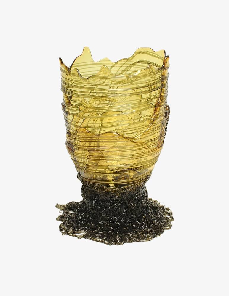 Fish Design Spaghetti Vaso - Giallo