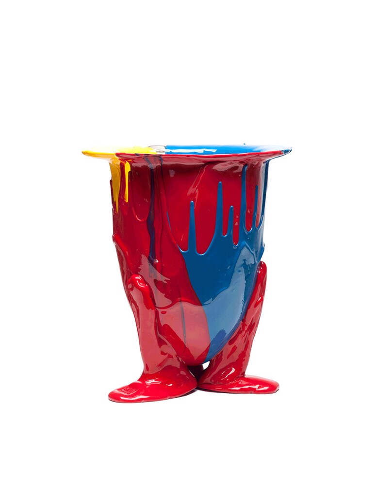 Fish Design Vaso in resina morbida modello Amazonia by Gaetano Pesce - Multicolor