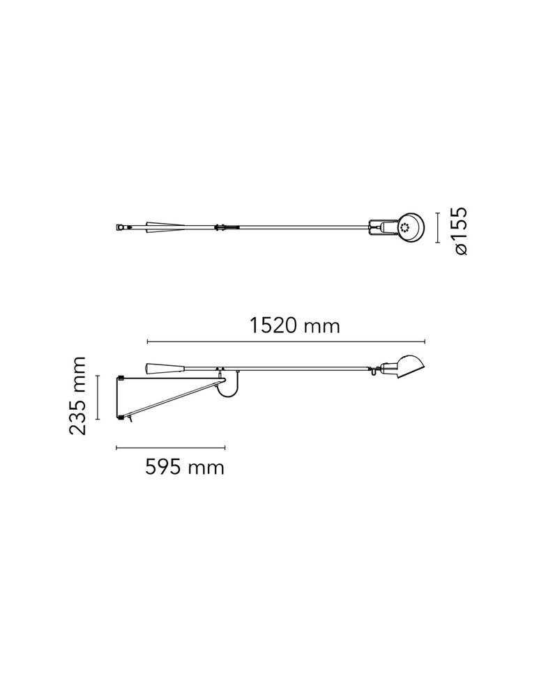 Flos 265 Small Lampada Da Soffitto