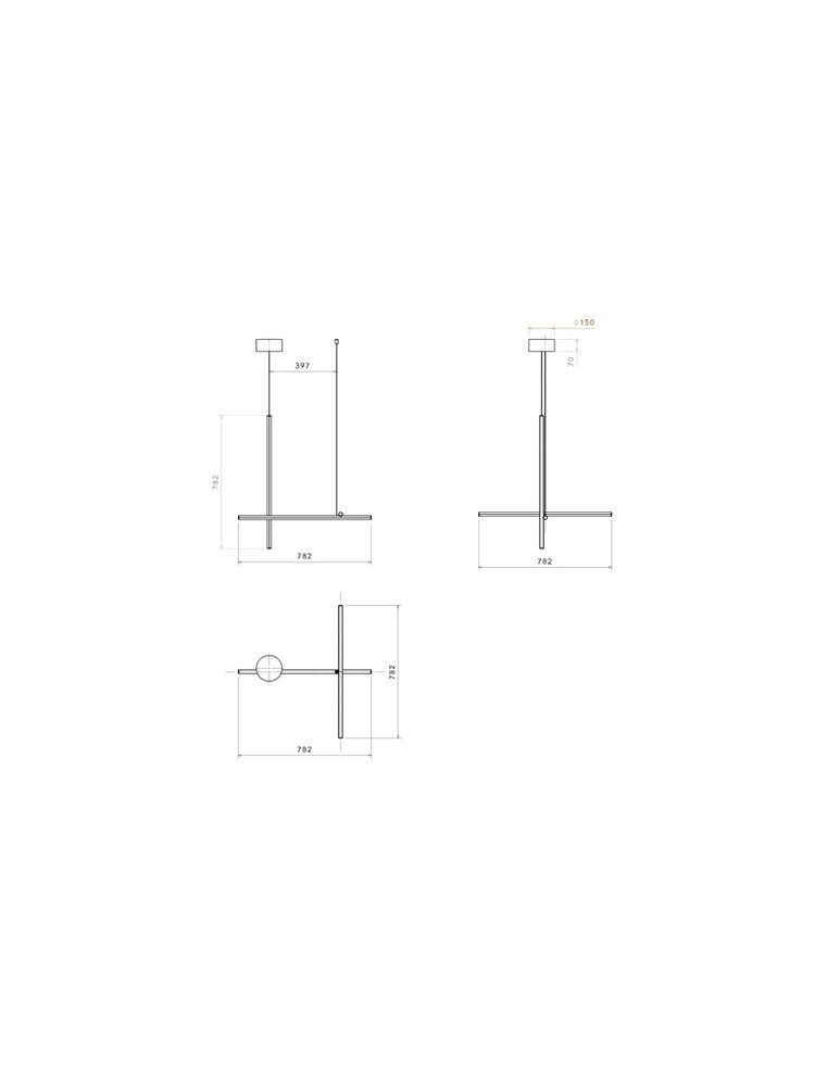 Flos Coordinates S1 Lampada - Oro