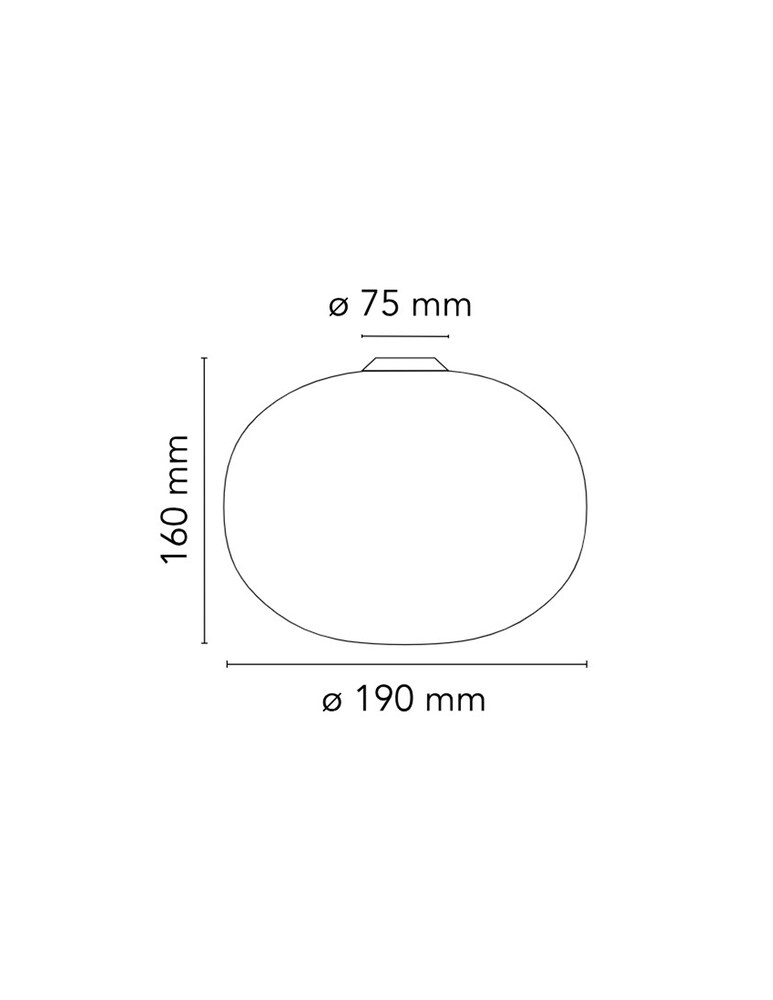 Flos Glo-Ball C/W Zero Lampada Da Soffitto / Parete