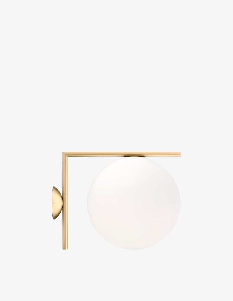 Flos IC C/W2 Lampada Da Soffitto E Parete - Oro