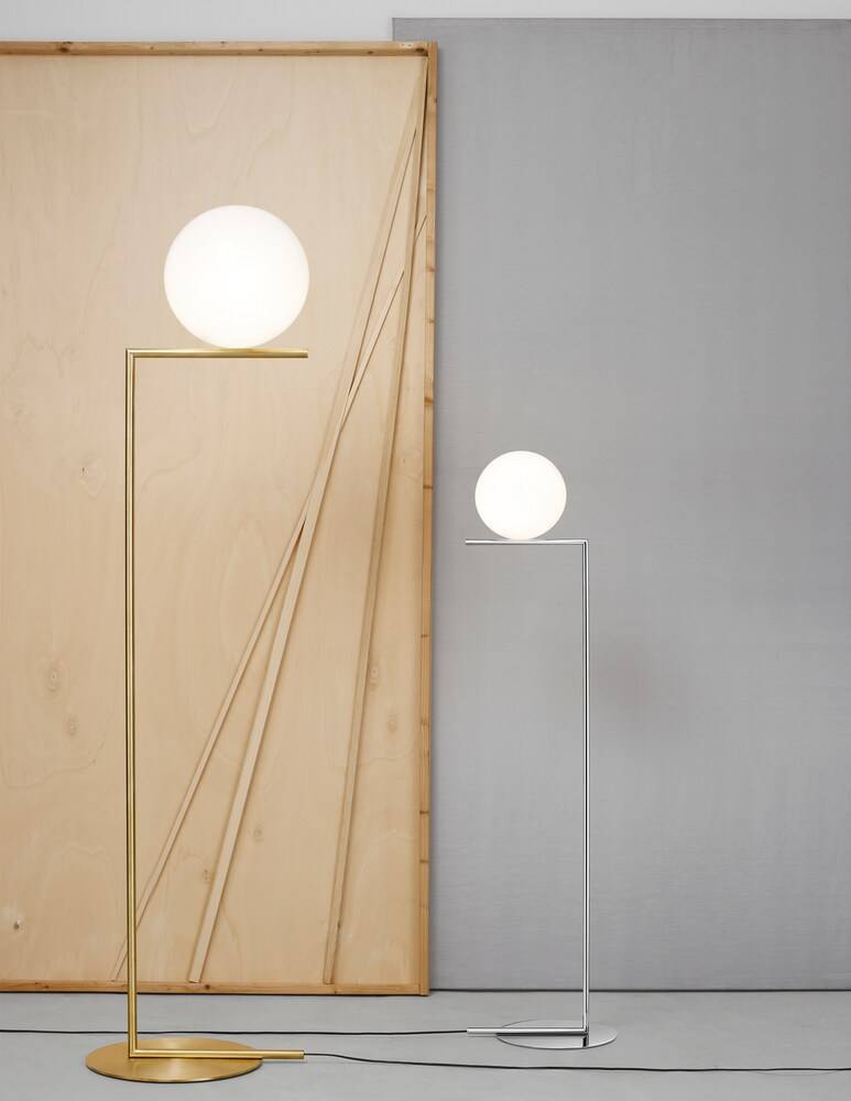 Flos IC Lights Floor 2 Lampada Da Pavimento - Oro