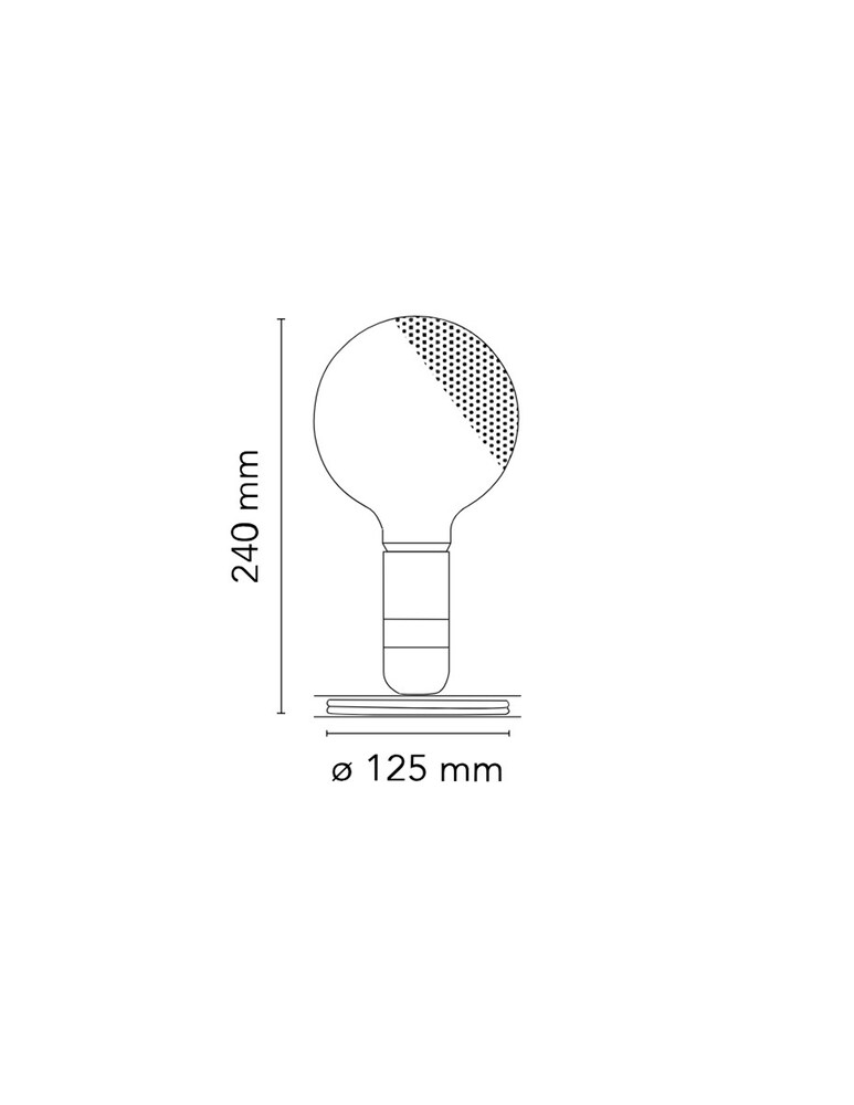 Flos Lampadina Lampada Da Tavolo