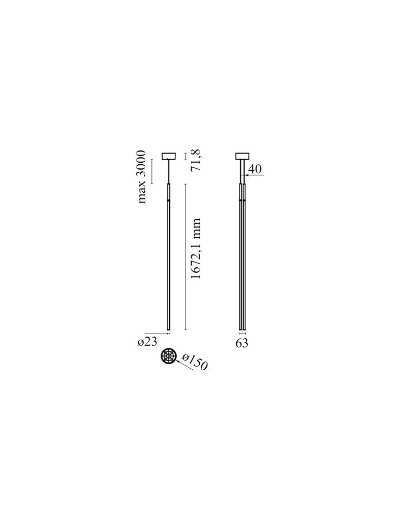 Flos My Lines Element Lampada A Sospensione
