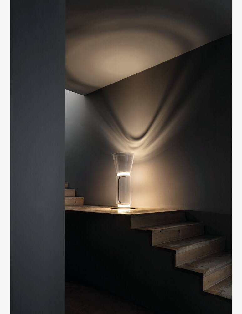 Flos Noctambule Floor 1 High Cylinder Cone Small Base