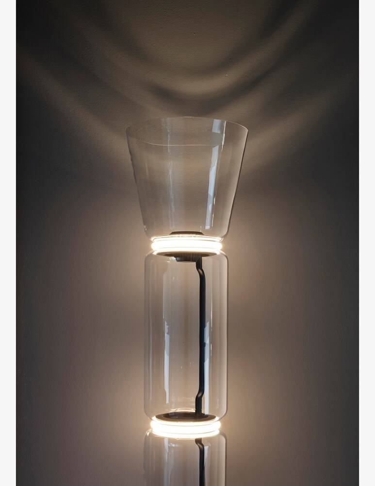 Flos Noctambule Floor 2 High Cylinder Cone Small Base