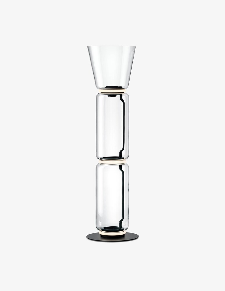 Flos Noctambule Floor 2 High Cylinder Cone Small Base
