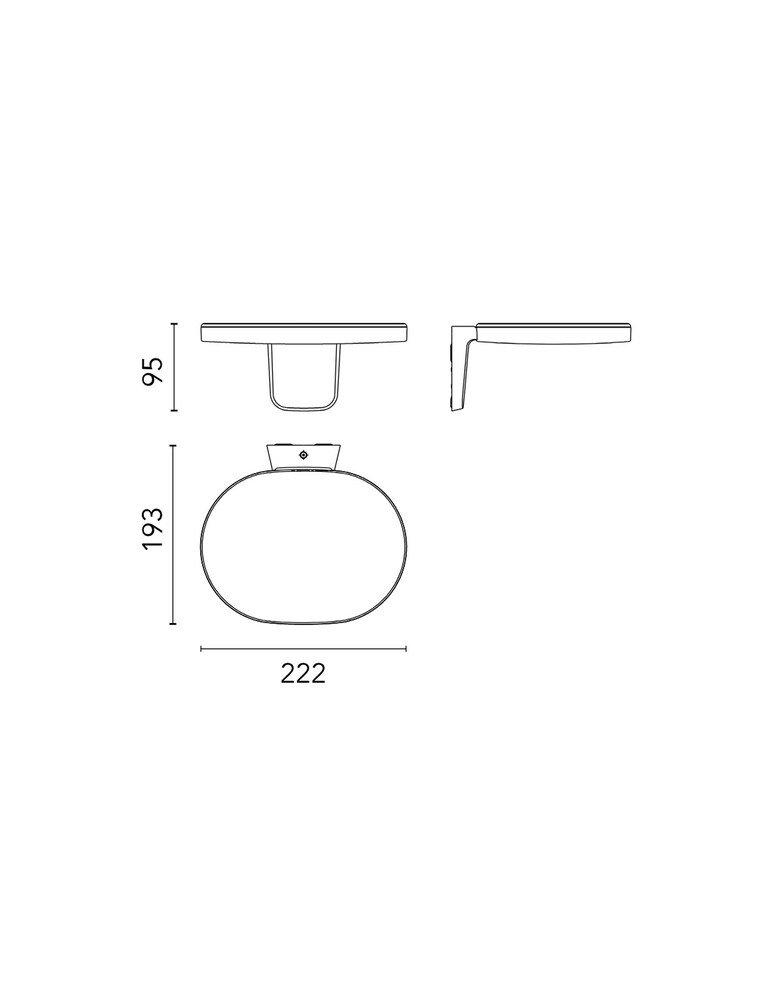Flos Oplight W1 Lampada Da Soffitto