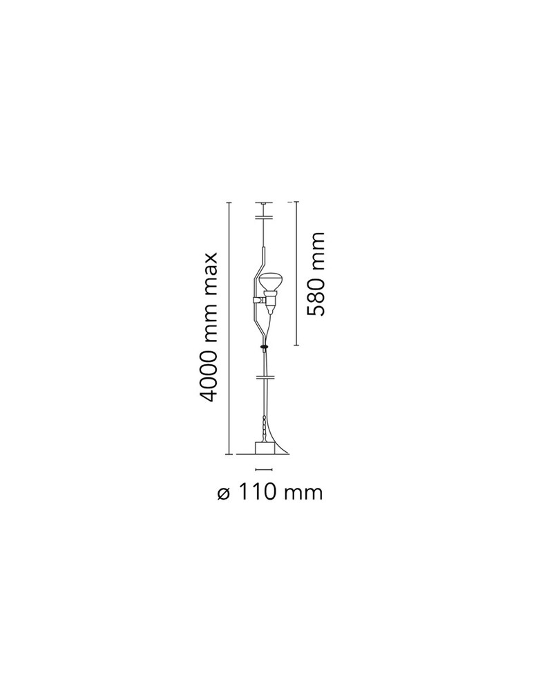 Flos Parentesi Lampada Da Soffitto