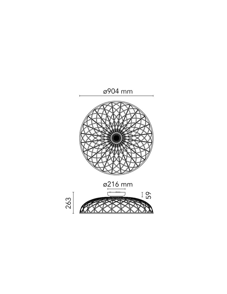 Flos Skynest C Eu Lampada Da Soffitto