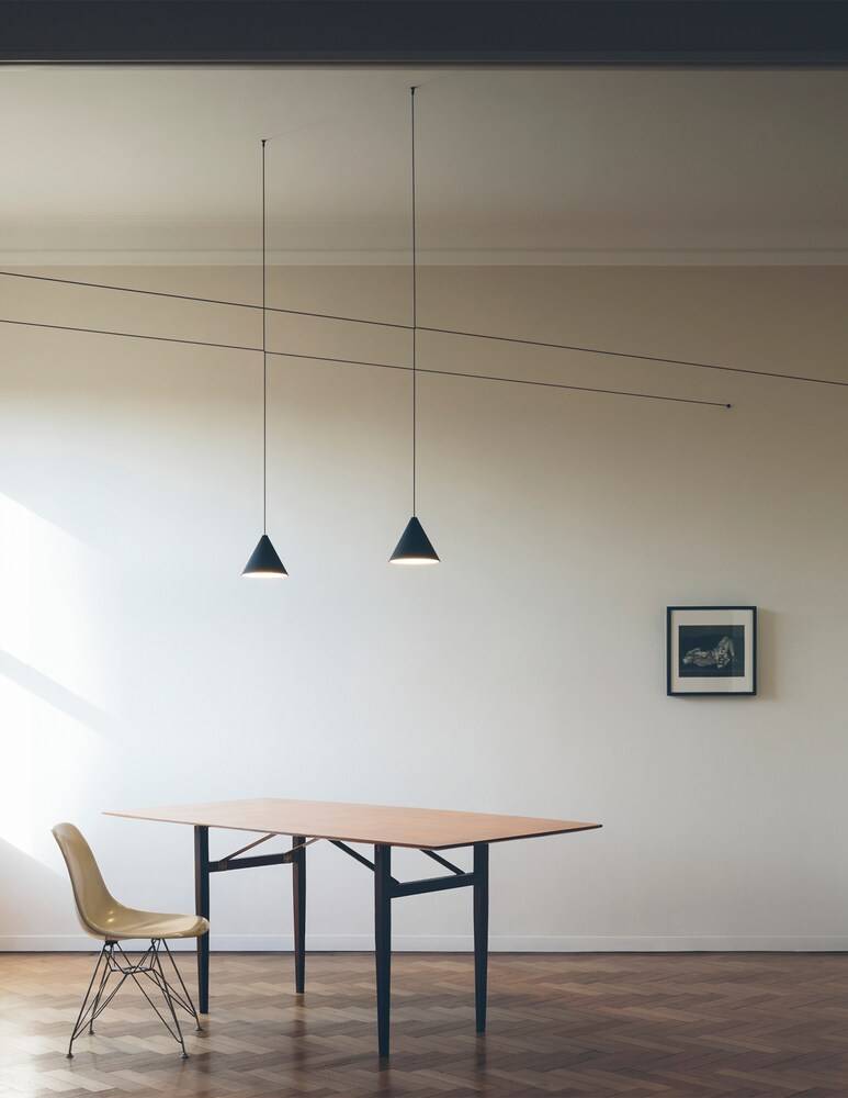 Flos String Light Testa A Cono Lampada Da Soffitto