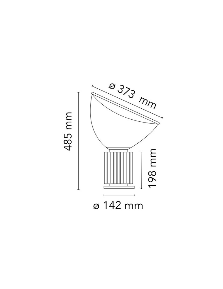 Flos Taccia Small Lampada Da Tavolo