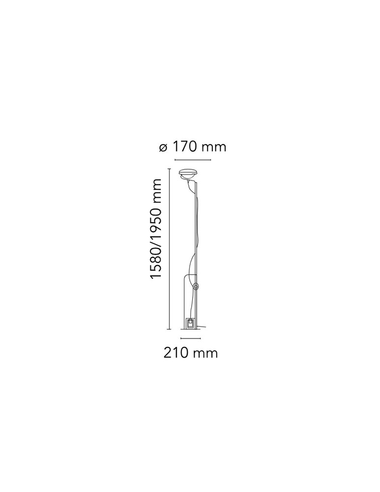 Flos Toio Led Floor Lamp