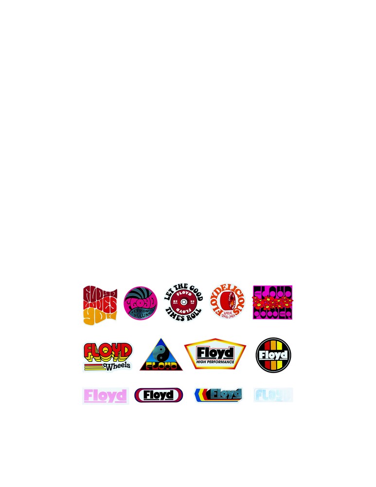 Floyd Floyd Sticker Set - Multicolor