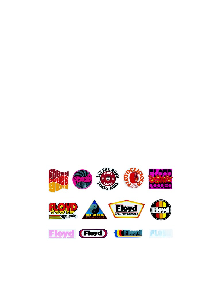 Floyd Floyd Sticker Set - Multicolor