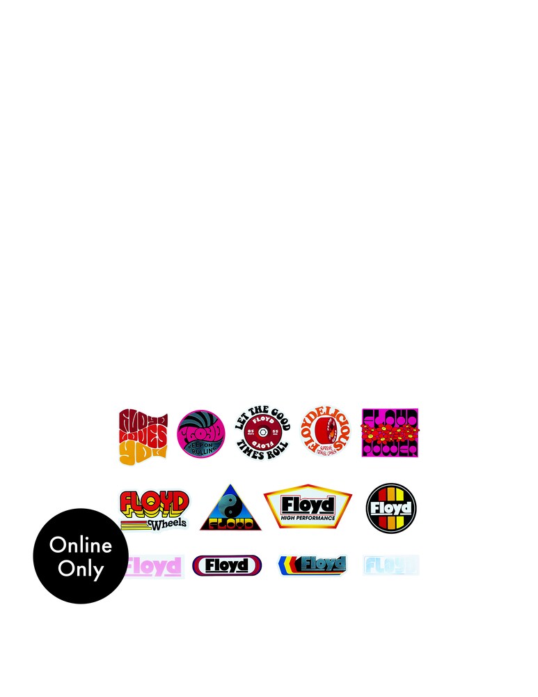 Floyd Floyd Sticker Set - Multicolor