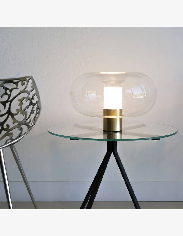 Fontana Arte Fontanella Media Lampada Da Tavolo