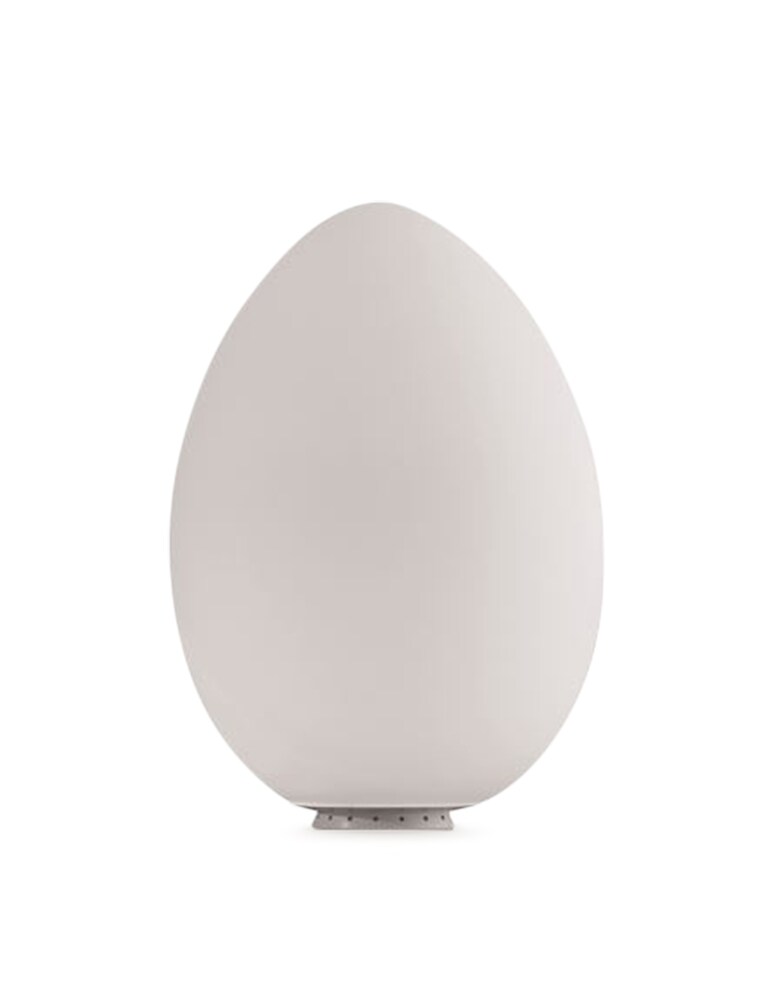 Fontana Arte Uovo lampada da tavolo media - Bianco