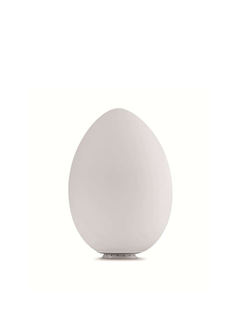 Fontana Arte Uovo lampada da tavolo piccola - Bianco