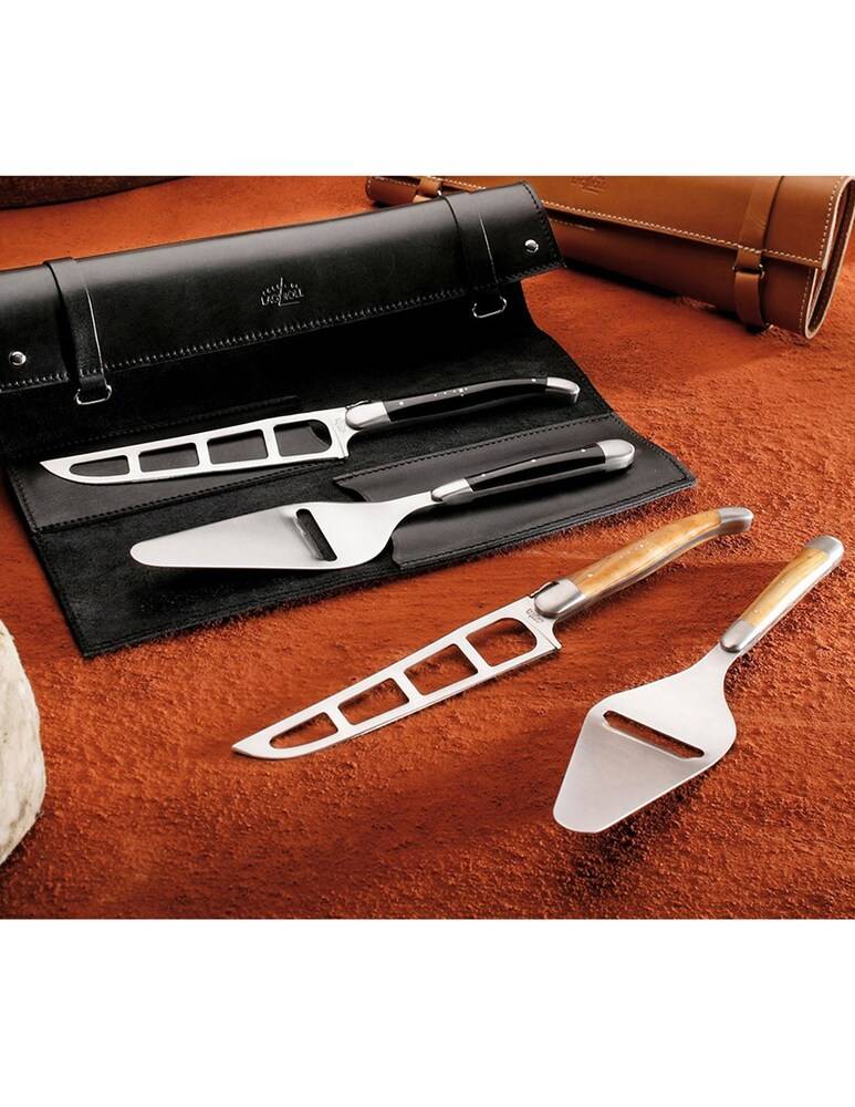 Forge De Laguiole Barthelemy Set Formaggio - Beige