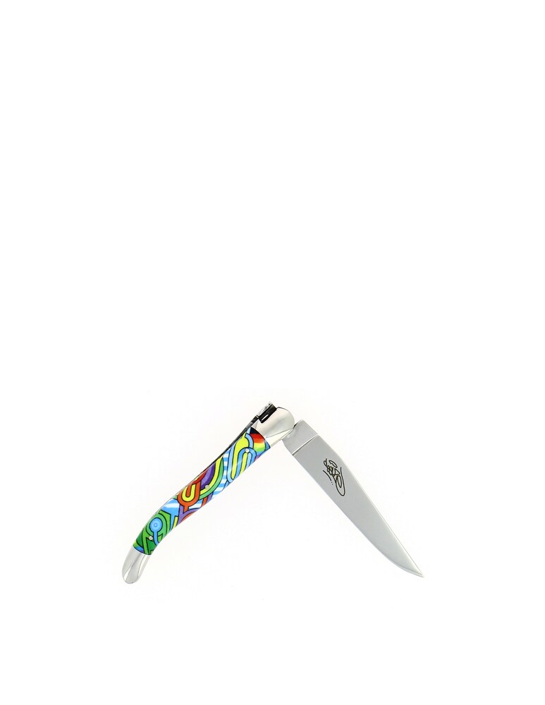 Forge De Laguiole Sublimation Street Art “Antares” Coltello Richiudibile - Multicolor