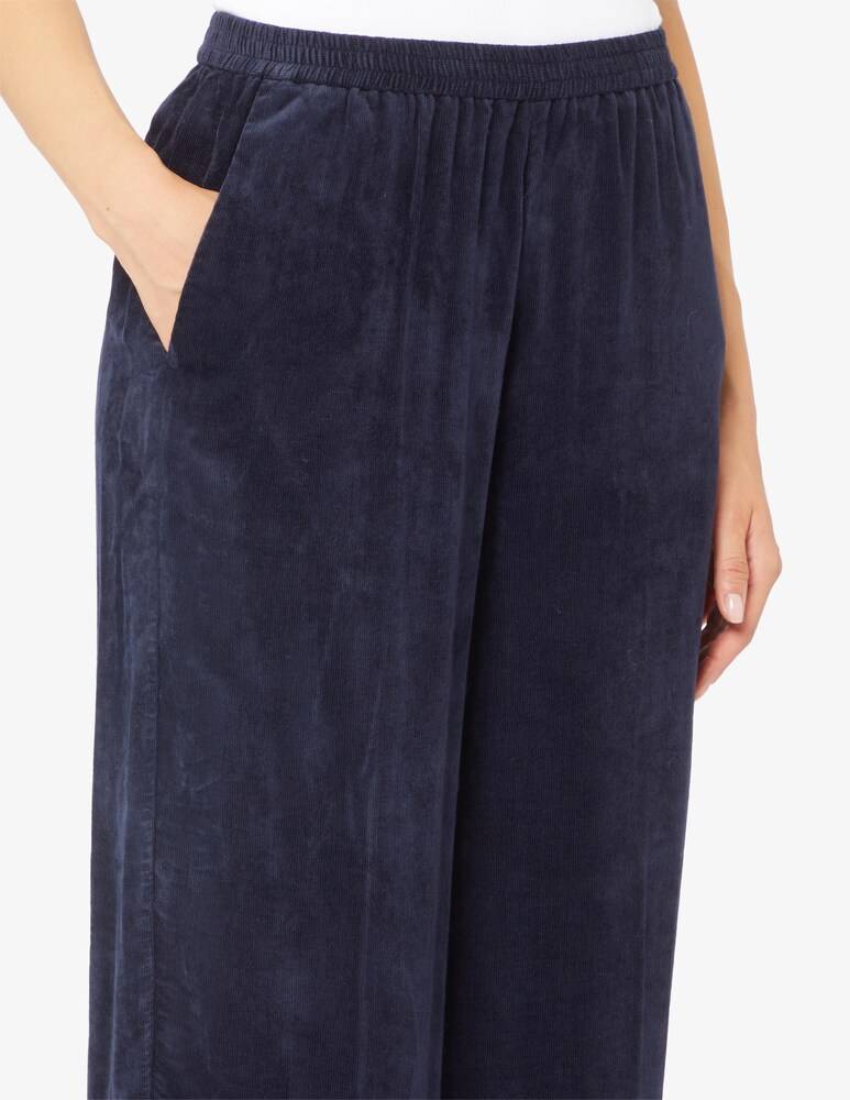 Forte Forte Pantaloni A Gamba Larga In Velluto