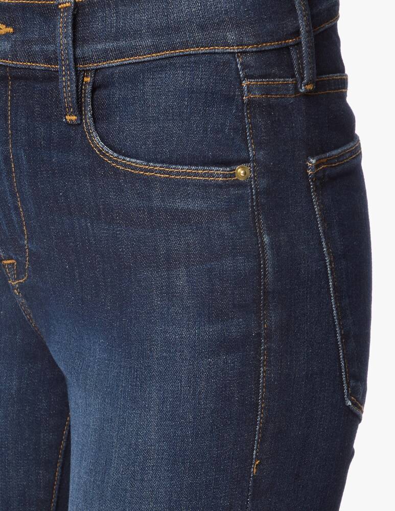 FRAME Jeans A Zampa E Vita Alta - Blu