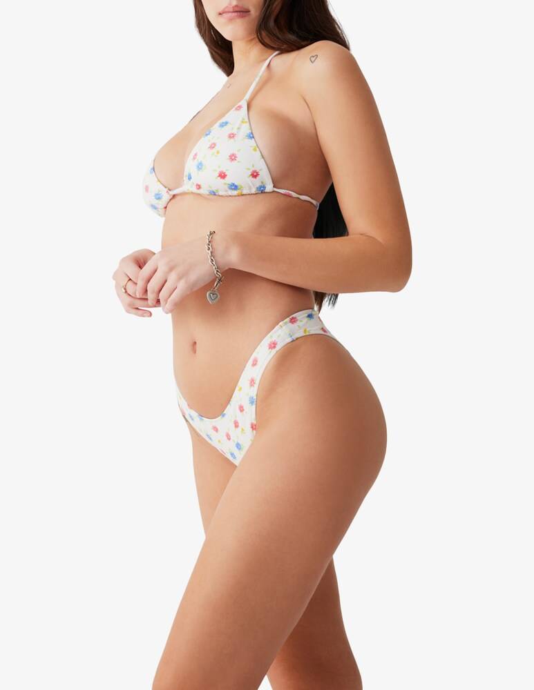 Frankies Bikinis Slip Bikini Dove