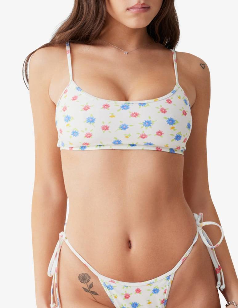 Frankies Bikinis Top in cotone Bay View